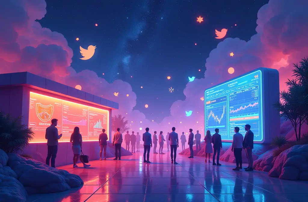 Crypto Twitter: The Pulse of the Cryptocurrency Revolution | Market Trends, Influencers, and Risks